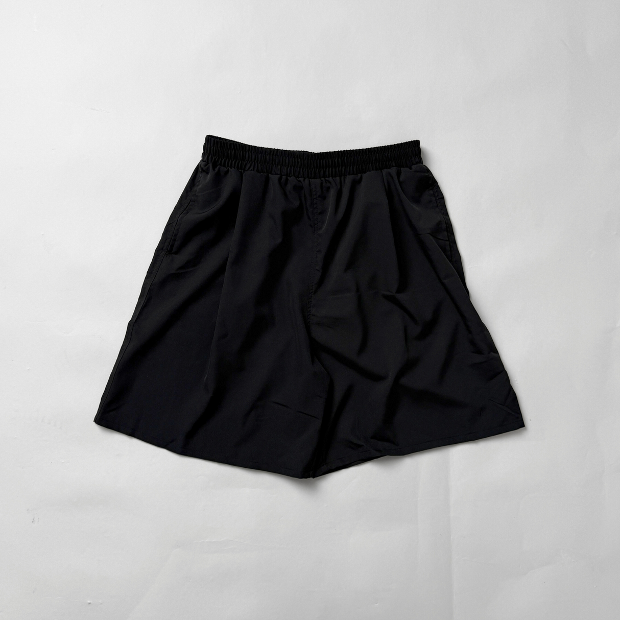 RHUDE ショートパンツ ブラック S ブラックショートパンツ　USA製　水陸 水陸両用ショートパンツ – RIALT