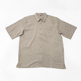 NOBIRUNOストレッチ半袖シャツ（リネンライク）