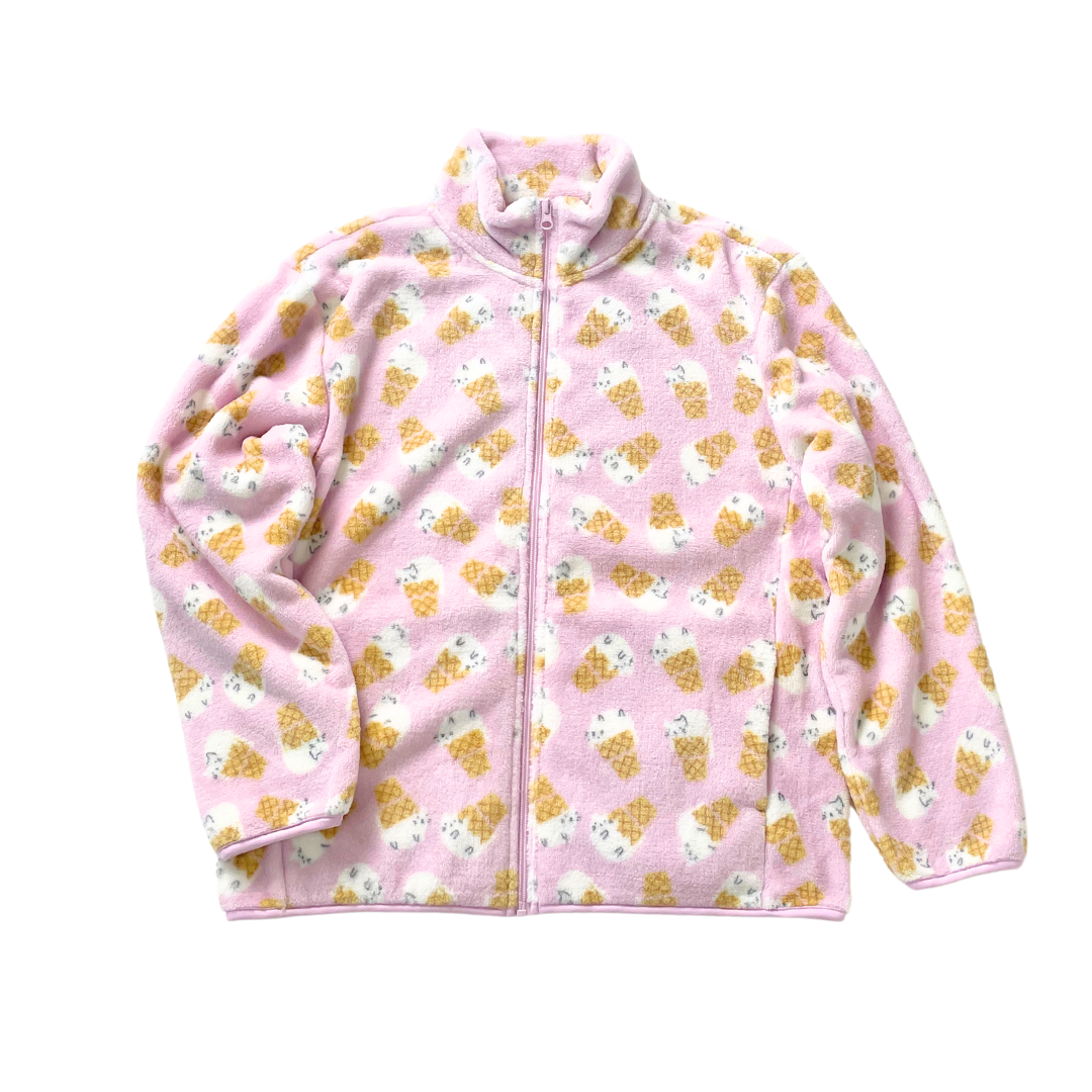 シルキーフリースジャケット 総柄（2024年モデル）