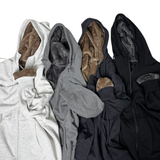 裏ボアジップパーカー