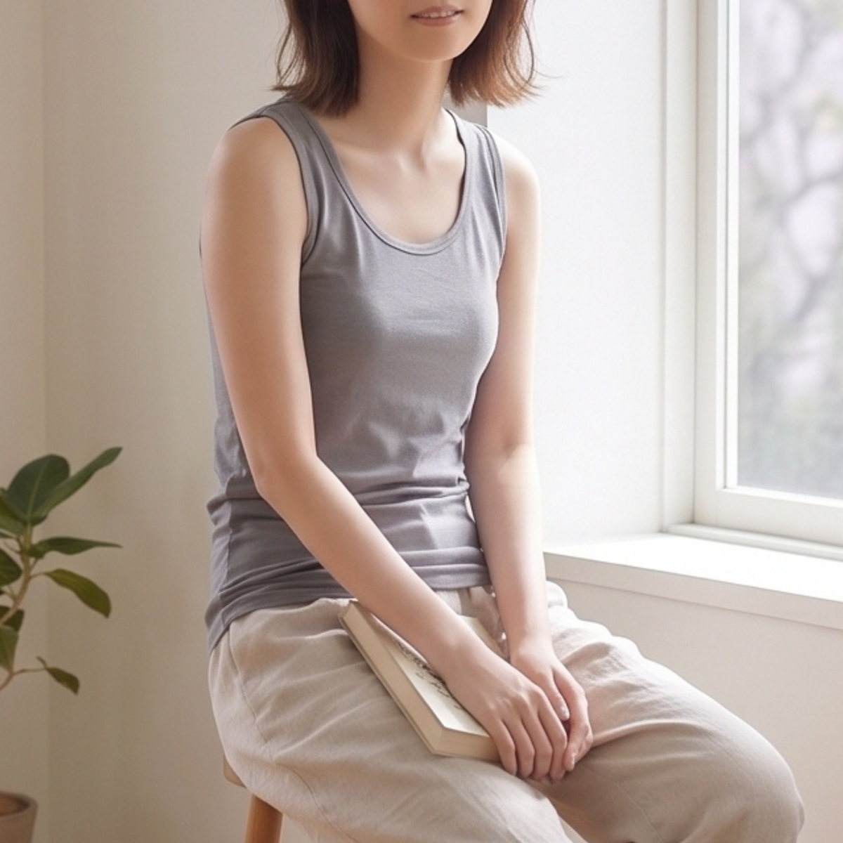 うるとろインナー　タンクトップ
