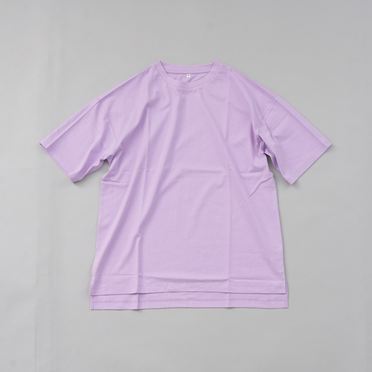 綿100%ワイドスリットTシャツ