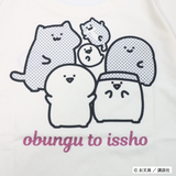 【お文具といっしょ】 バックプリントTシャツ