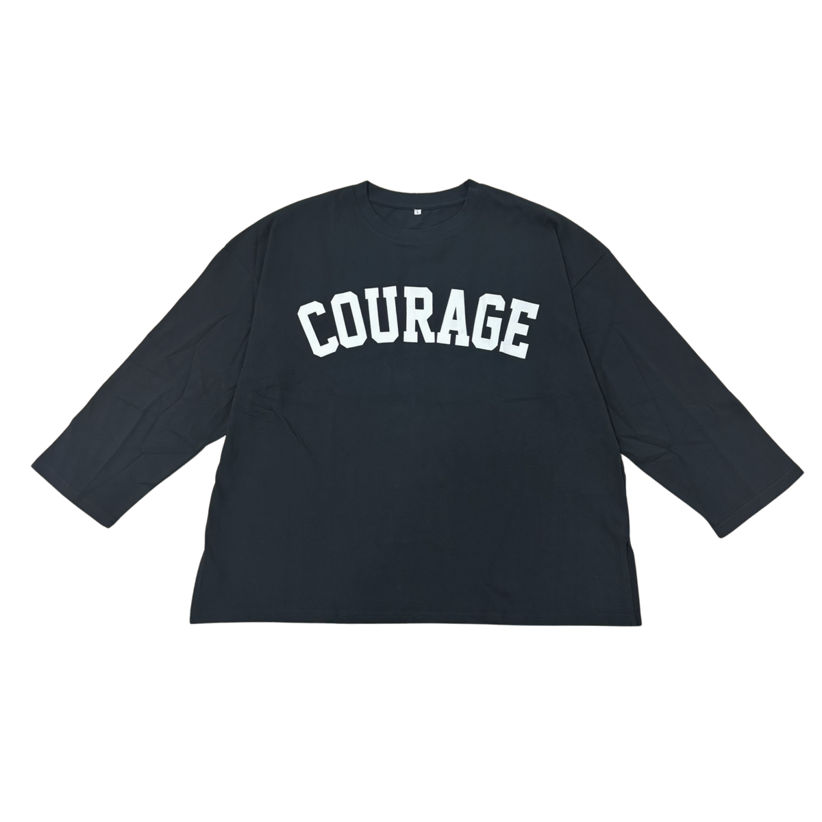 オーバーサイズプリントTシャツ(長袖)