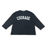 オーバーサイズプリントTシャツ(長袖)