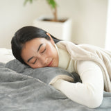 ポケット付きブランケット