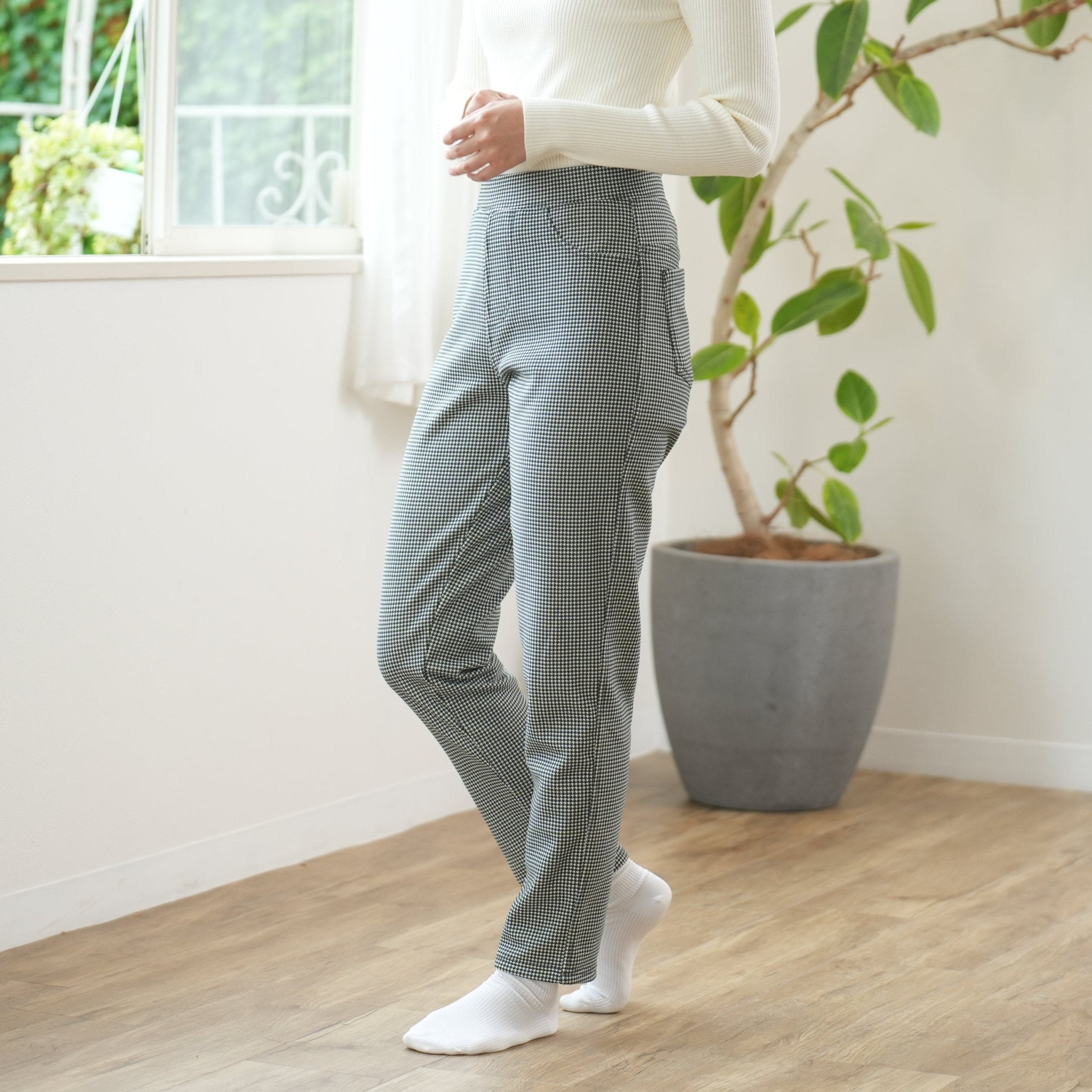 裏ベロアレギンスパンツ（柄） – RIALT