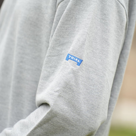 クルーネックトレーナー（TRIAL刺繍）