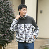 テックシェルパーカー（総柄）