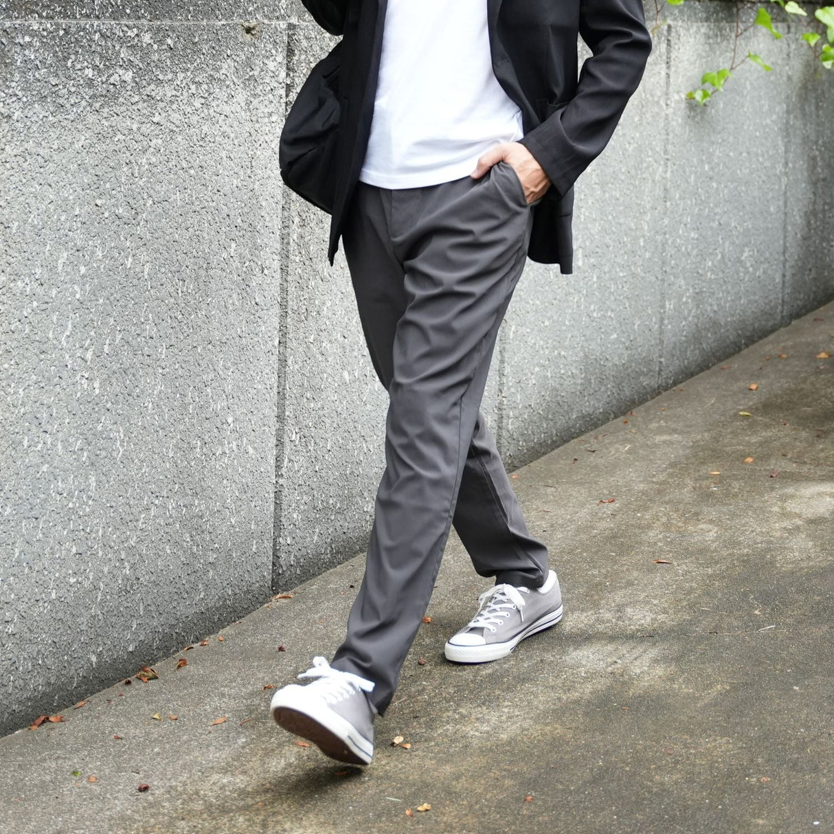 NOBIRUNOストレッチパンツ（前開き）