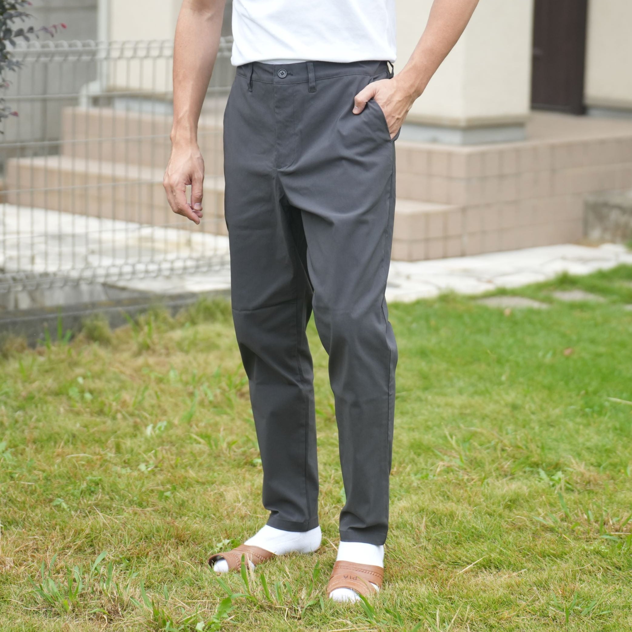 NOBIRUNOストレッチパンツ（前開き） – RIALT