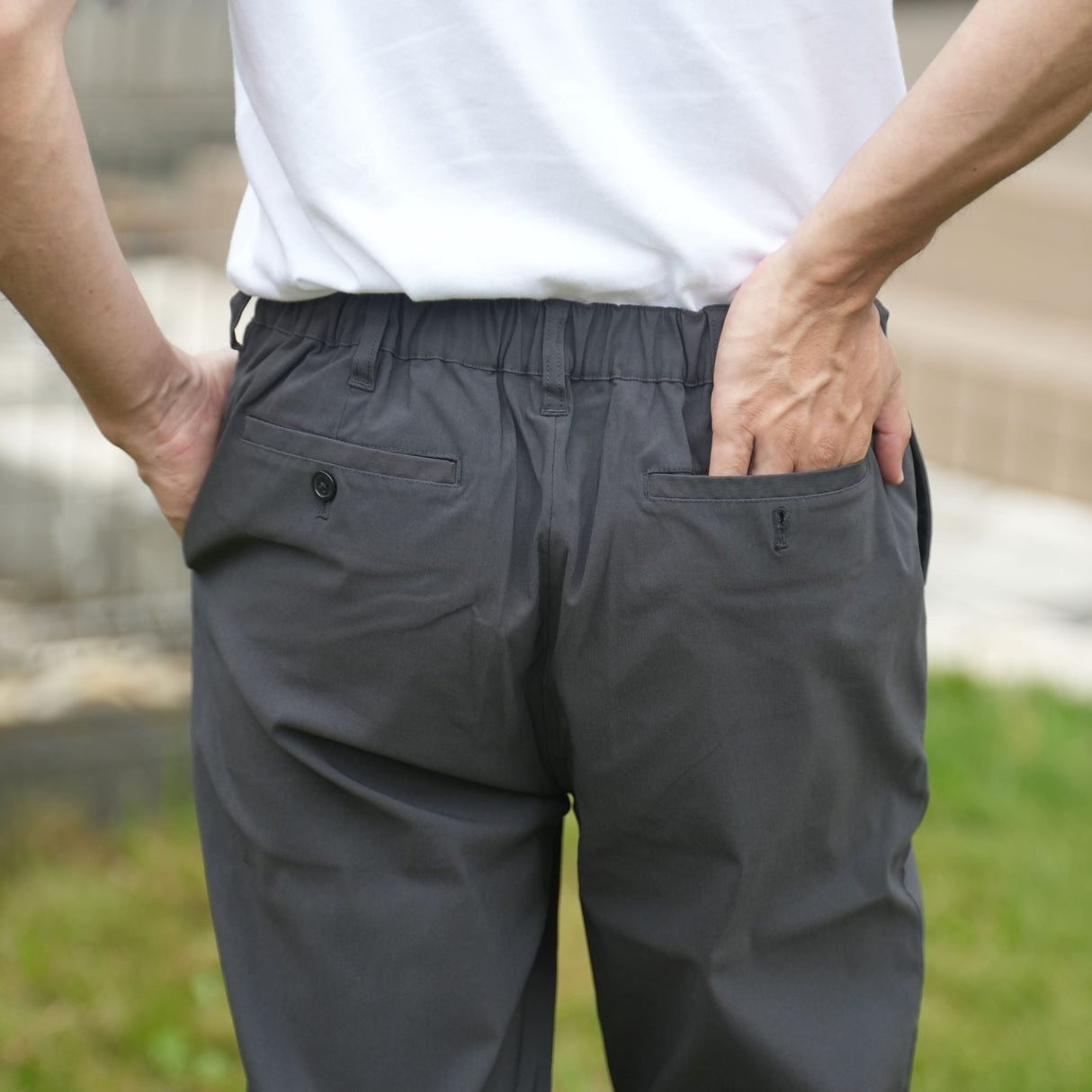 NOBIRUNOストレッチパンツ（前開き）