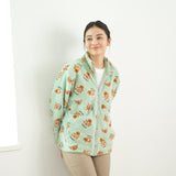 シルキーフリースジャケット 総柄（2024年モデル）