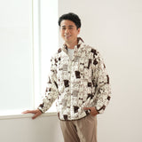 シルキーフリースジャケット 総柄（2024年モデル）