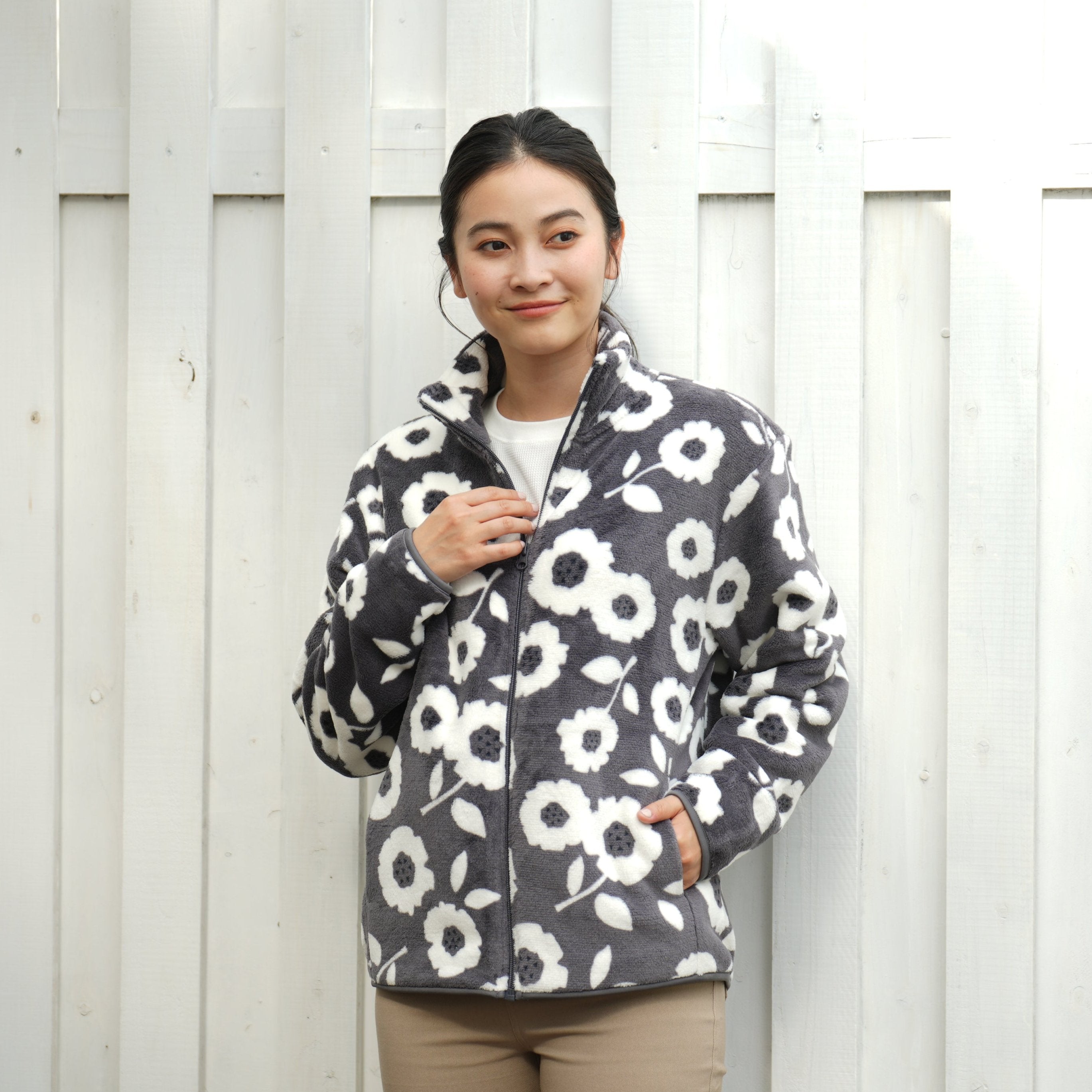 シルキーフリースジャケット 総柄（2024年モデル） – RIALT