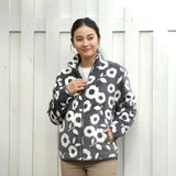 シルキーフリースジャケット 総柄（2024年モデル）