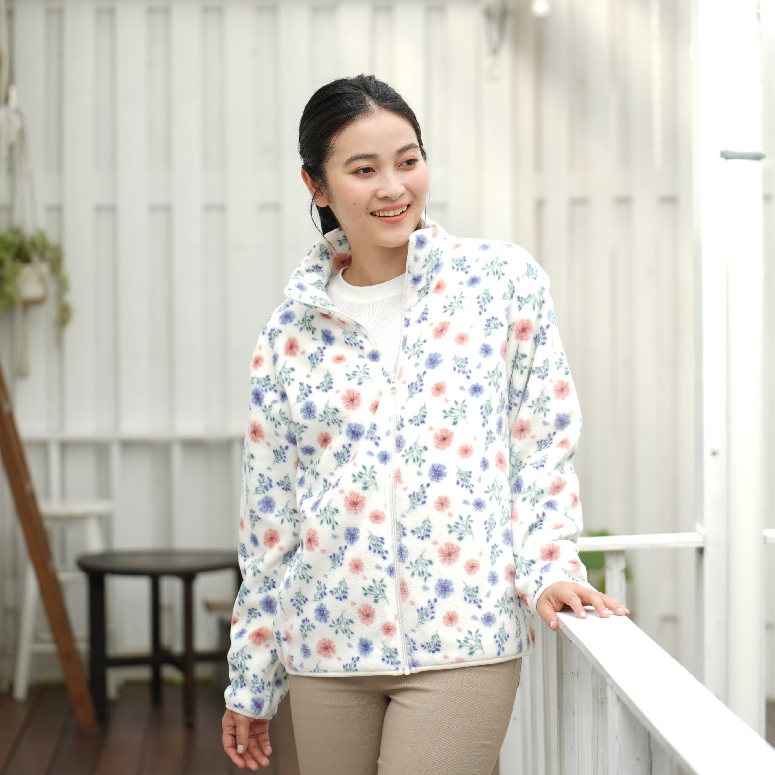 シルキーフリースジャケット 総柄（2024年モデル） – RIALT