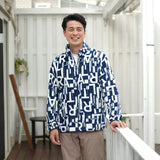 シルキーフリースジャケット 総柄（2024年モデル）