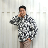 シルキーフリースジャケット 総柄（2024年モデル）