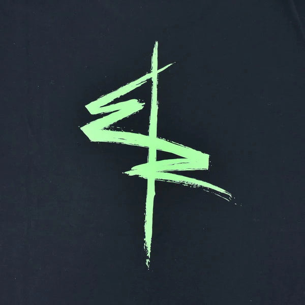 サイバーパンクA柄半袖Tシャツ