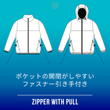 テックシェルパーカー