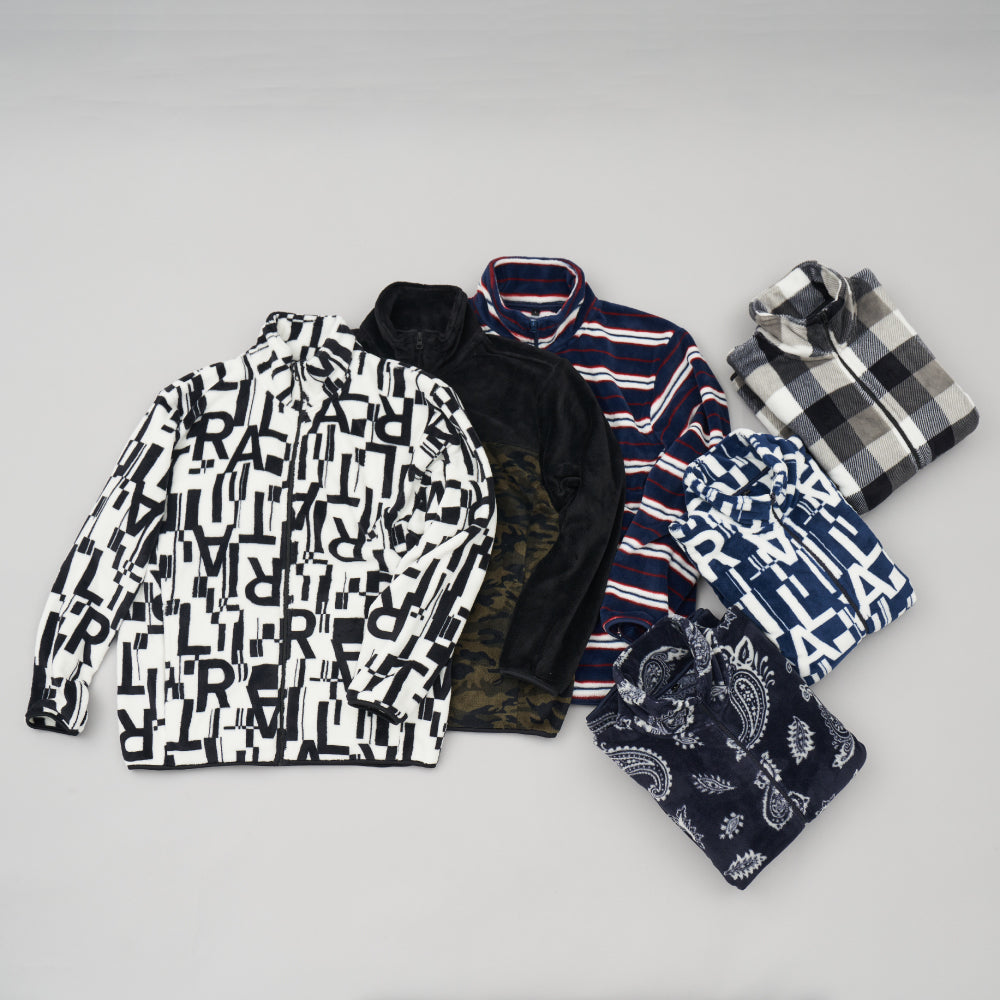 シルキーフリースジャケット 総柄（2024年モデル）