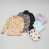 シルキーフリースジャケット 総柄（2024年モデル）