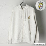 しばんばん刺繍ZIPパーカー