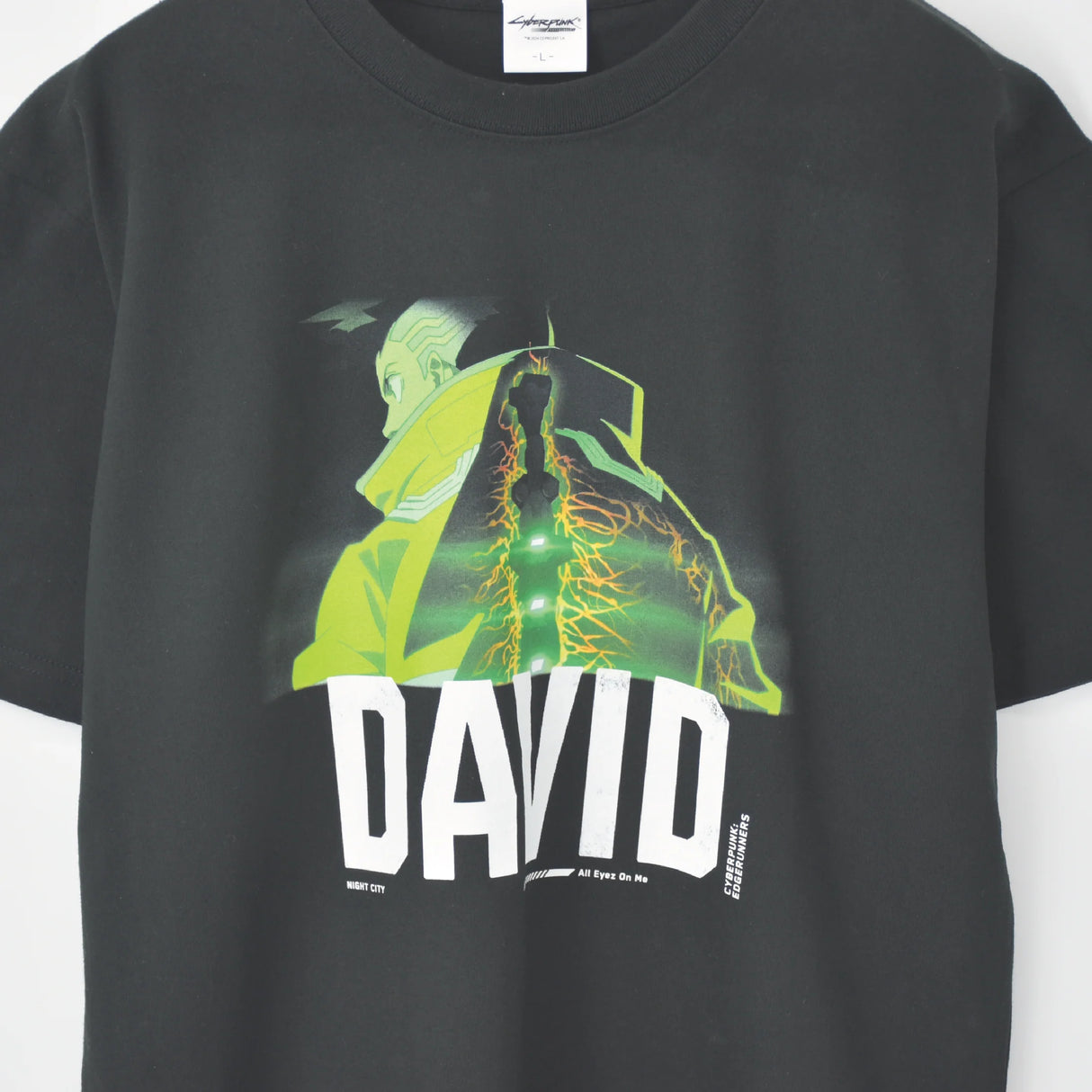 サイバーパンクC柄半袖Tシャツ