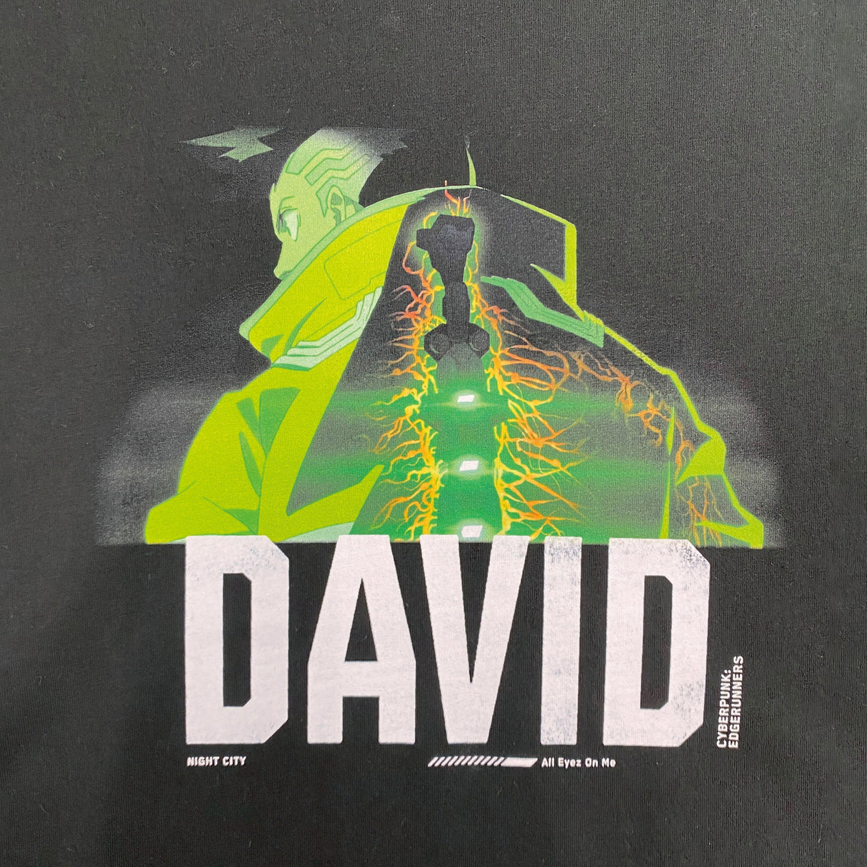 サイバーパンクC柄半袖Tシャツ