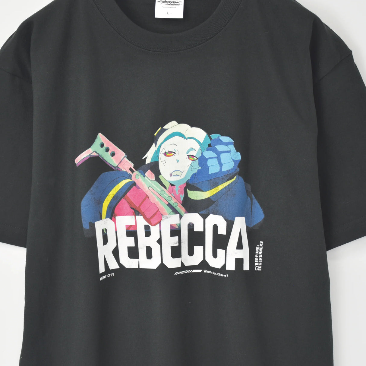 サイバーパンクD柄半袖Tシャツ