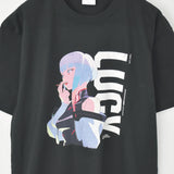 サイバーパンクF柄半袖Tシャツ