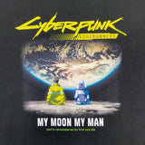 サイバーパンクB柄半袖Tシャツ